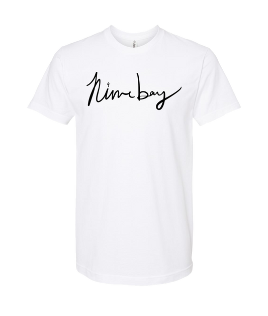 Ninebay Jakub - Logo - White T-Shirt