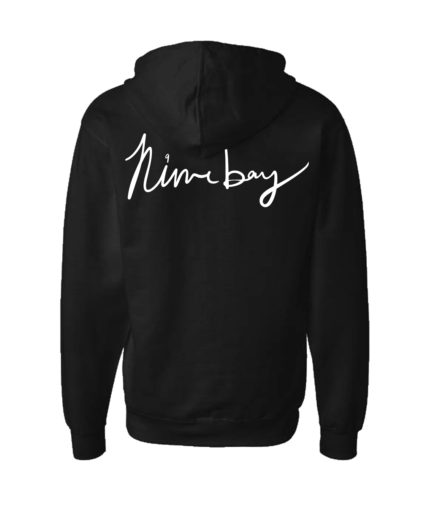 Ninebay Jakub - Logo - Black Zip Up Hoodie