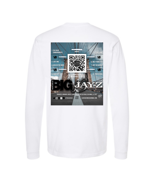 V-OHTOP - DESIGN 1 - White Long Sleeve T