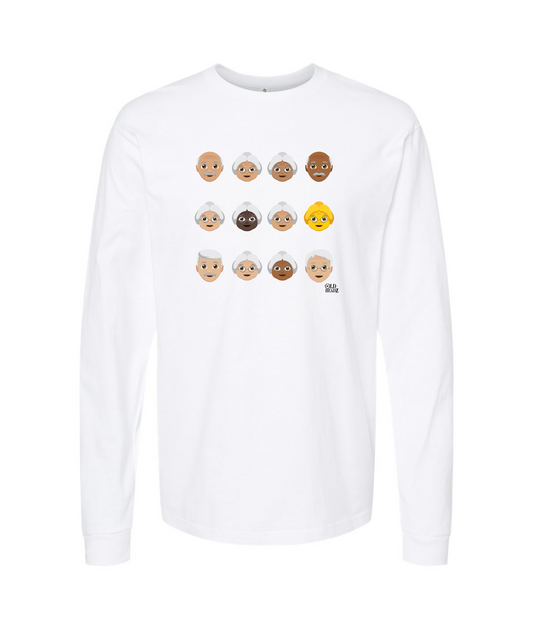 V-OHTOP - DESIGN 2 - White Long Sleeve T