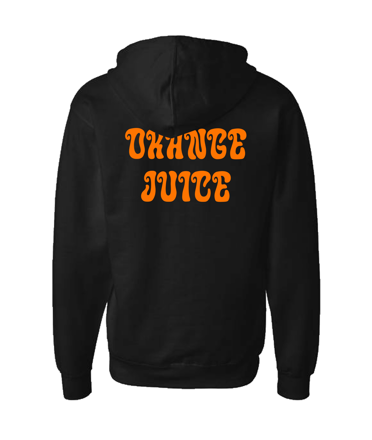 V-OJ - 1 - Black Zip Up Hoodie