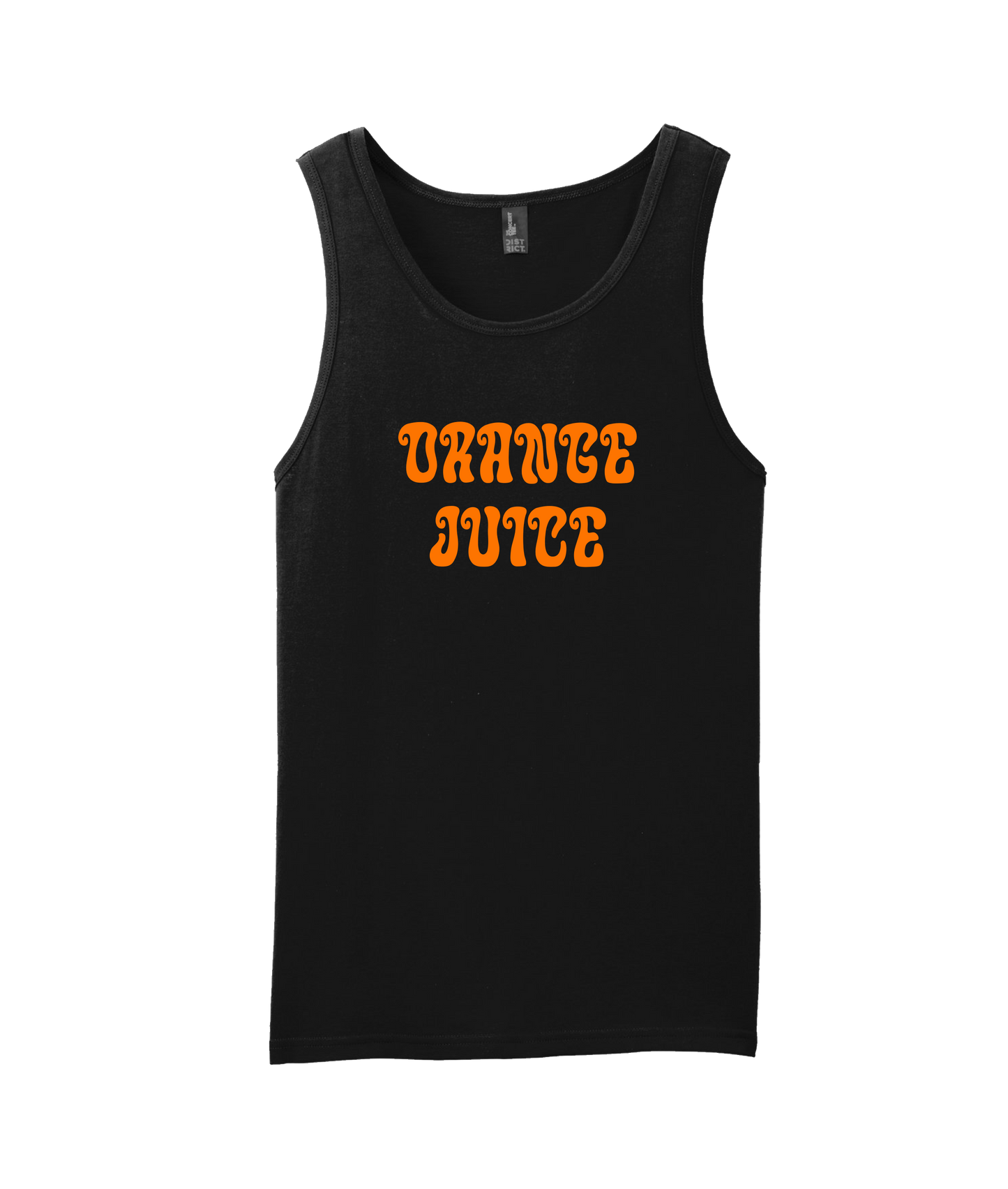 Orange Juice - OJ - Black Tank Top
