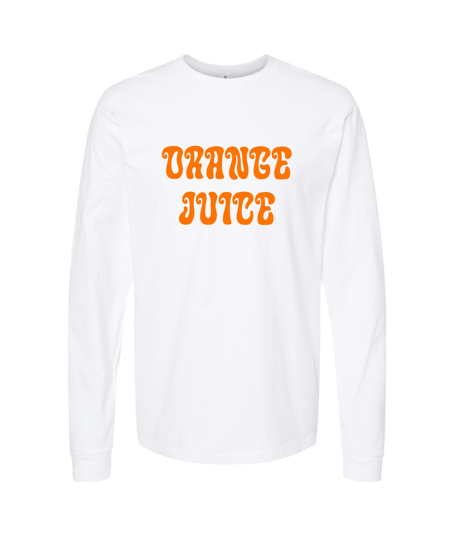 V-OJ - 1 - White Long Sleeve T