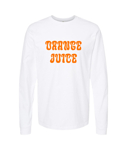 Orange Juice - OJ - White Long Sleeve T
