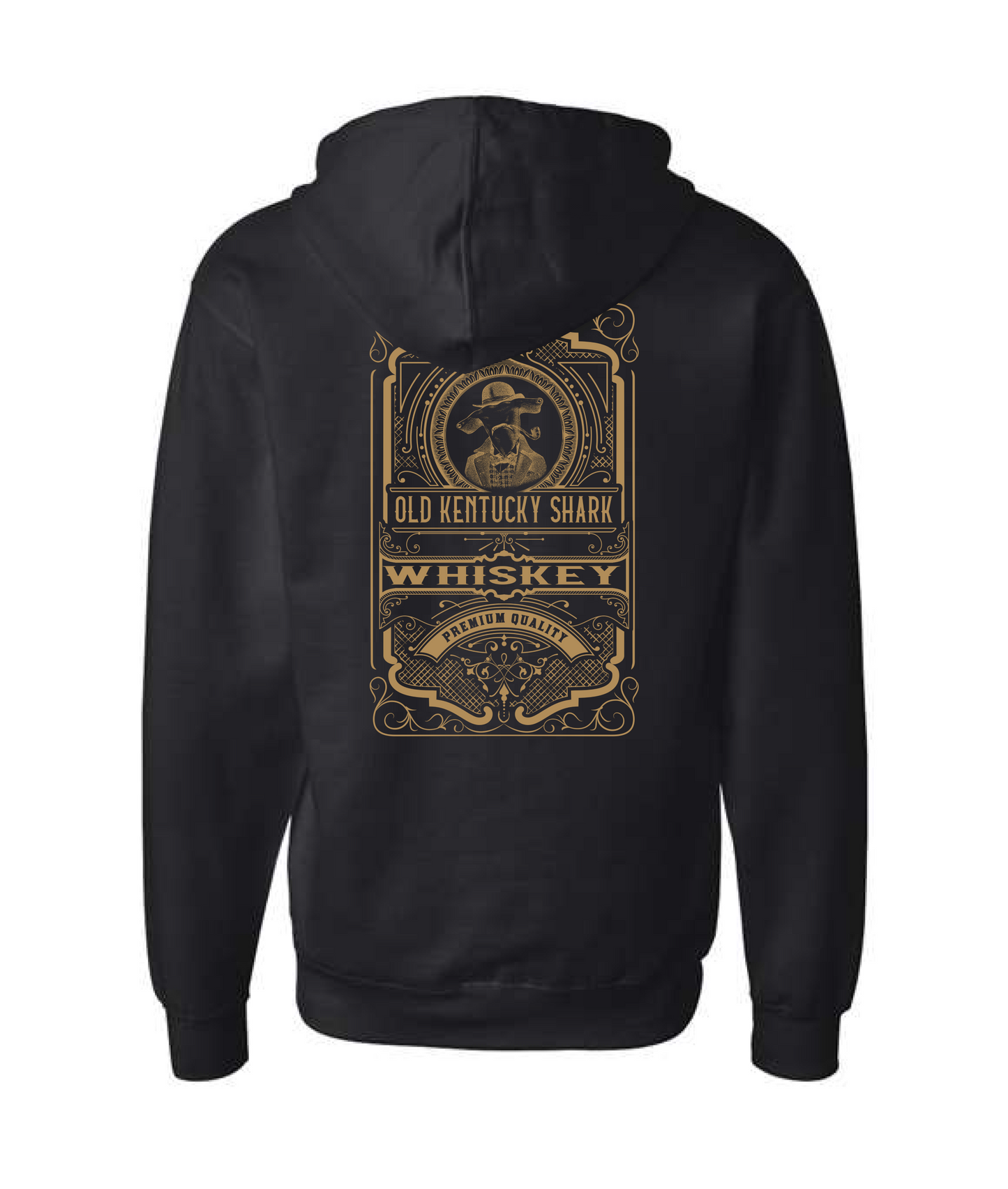 Whiskey Zip Hoodie