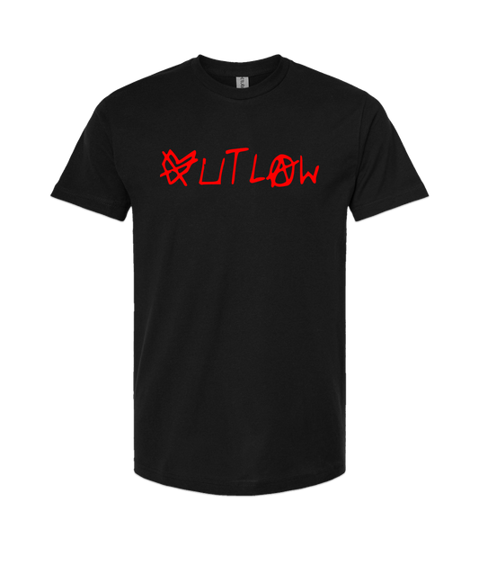 ØUTLAW - Logo - Black T-Shirt