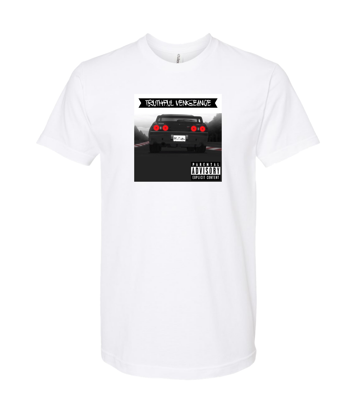 ØUTLAW - Truthful Vengeance - White T Shirt