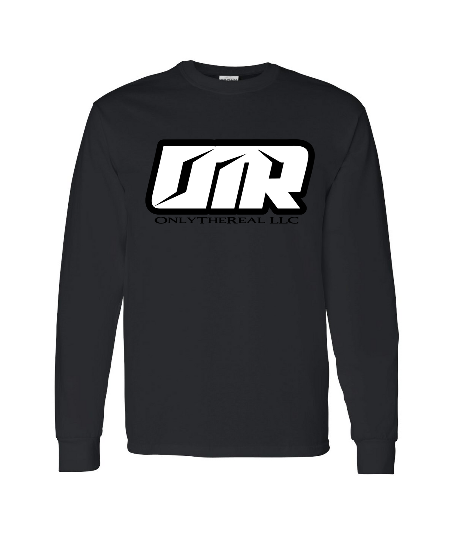 ONLY THE REAL - DEATH BEFORE DISHONOR - Black Long Sleeve T