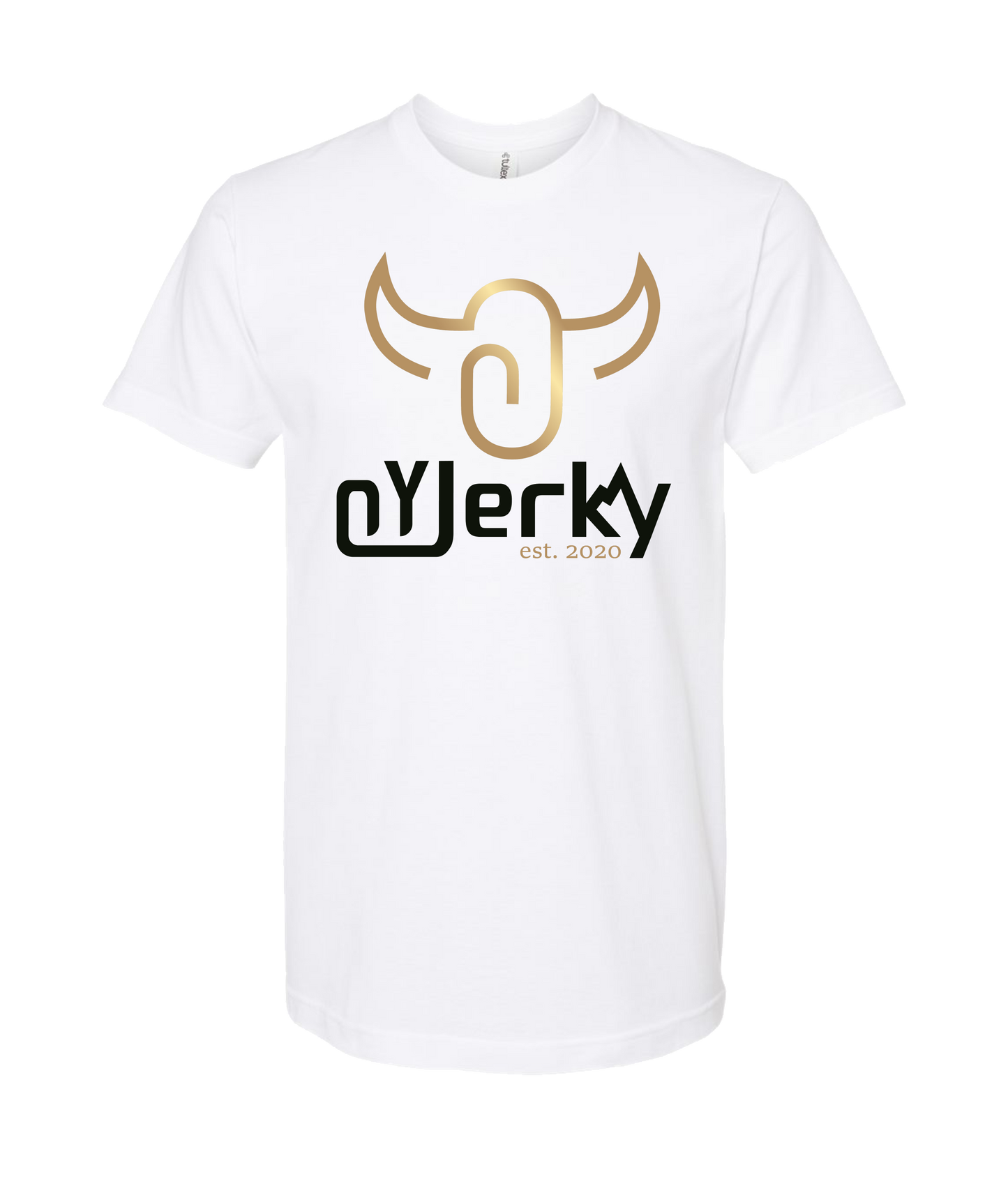 OY Jerky - Primary Logo Color - White T-Shirt