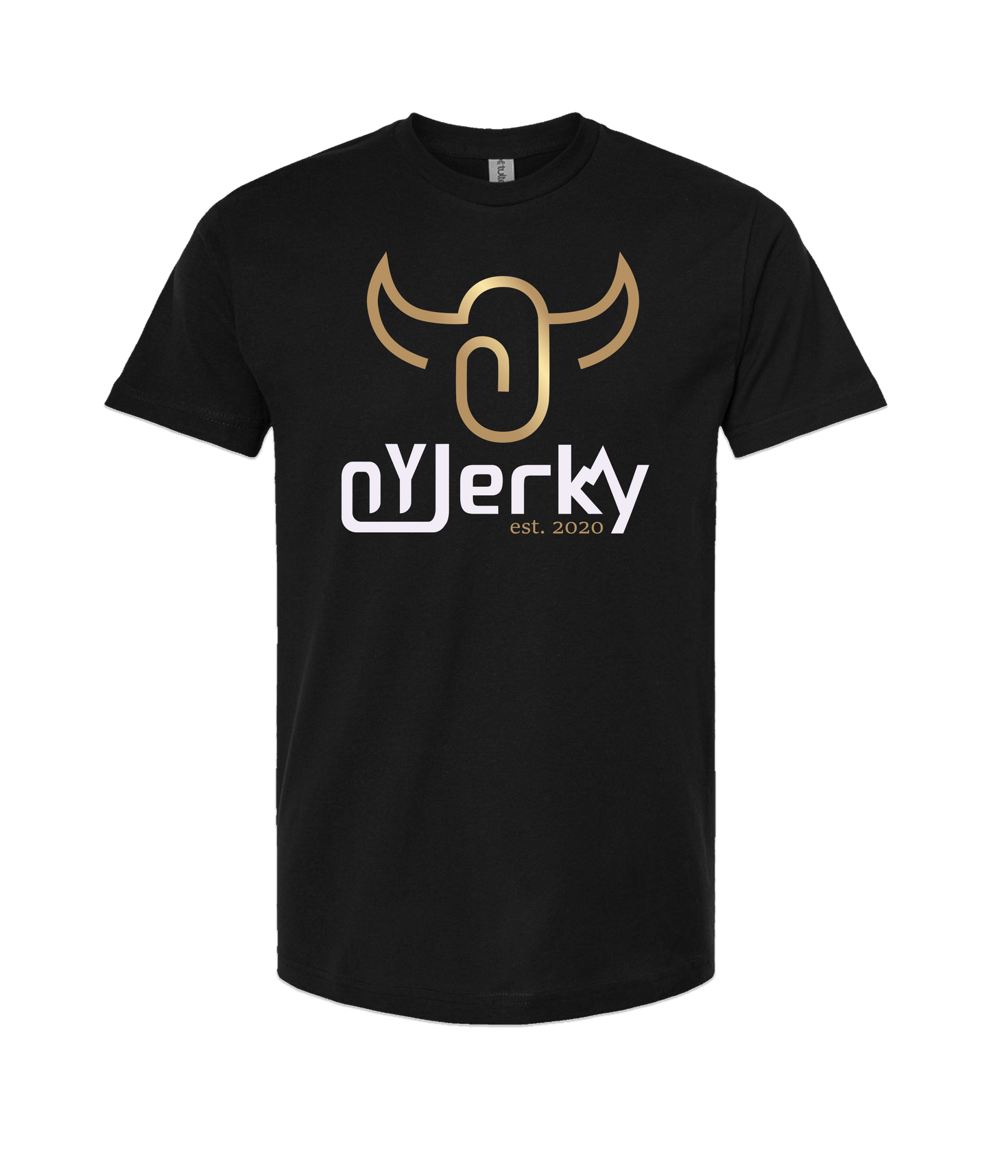 OY Jerky - Primary Logo Color - Black T Shirt