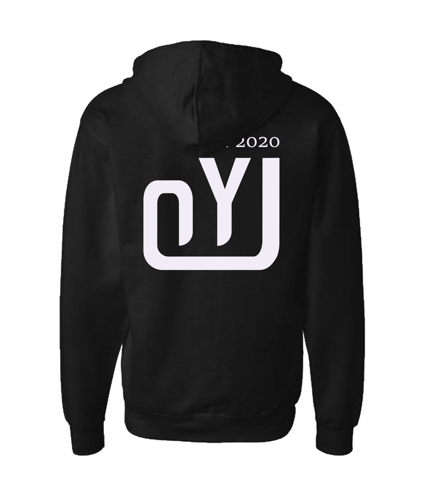 OY Jerky - Submark Color - Black Zip Up Hoodie