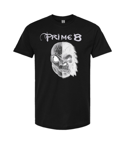 Prime 8 - Half Alien Half Monkey - Black T Shirt