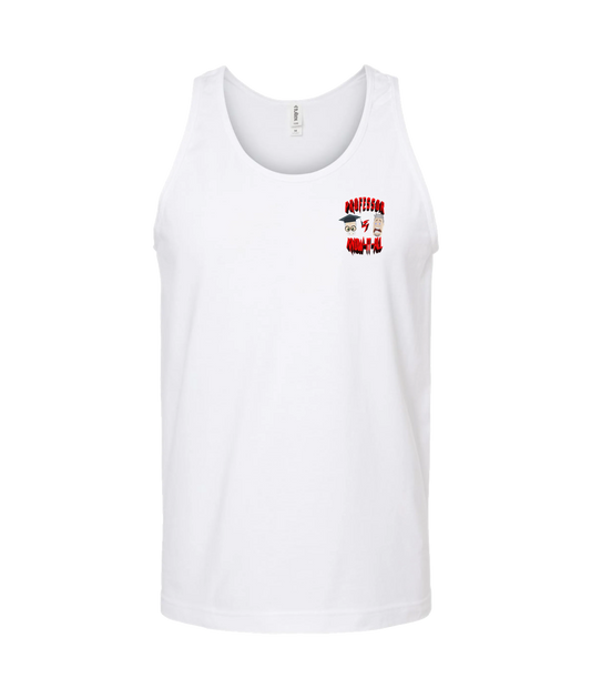 Professor and Know it All - Logo - White Tank Top