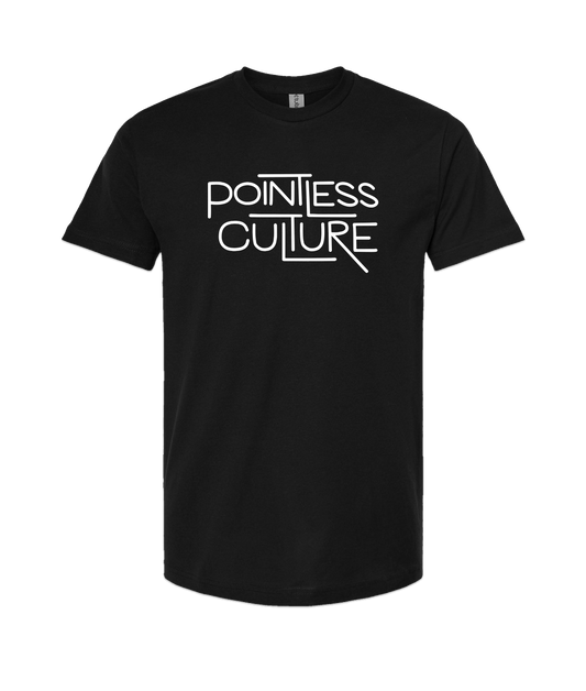 V-PCBTOP - Pointless Culture - Black T-Shirt