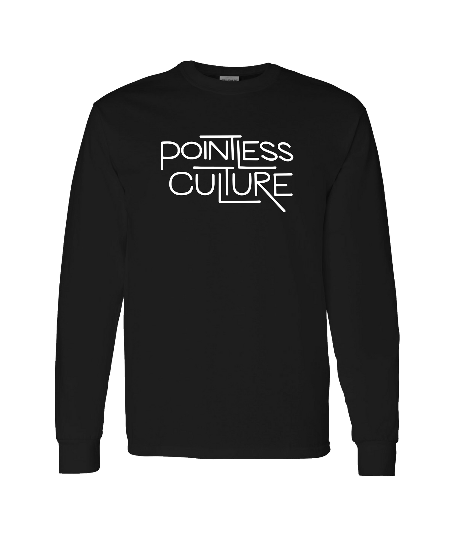 Pointless Culture - Pointless Culture - Black Long Sleeve T