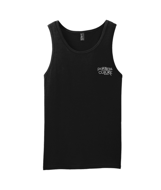 V-PCBTOP - Pointless Culture - Black Tank Top