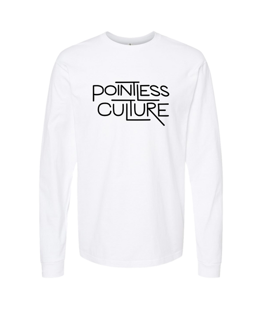 Pointless Culture - Pointless Culture - White Long Sleeve T