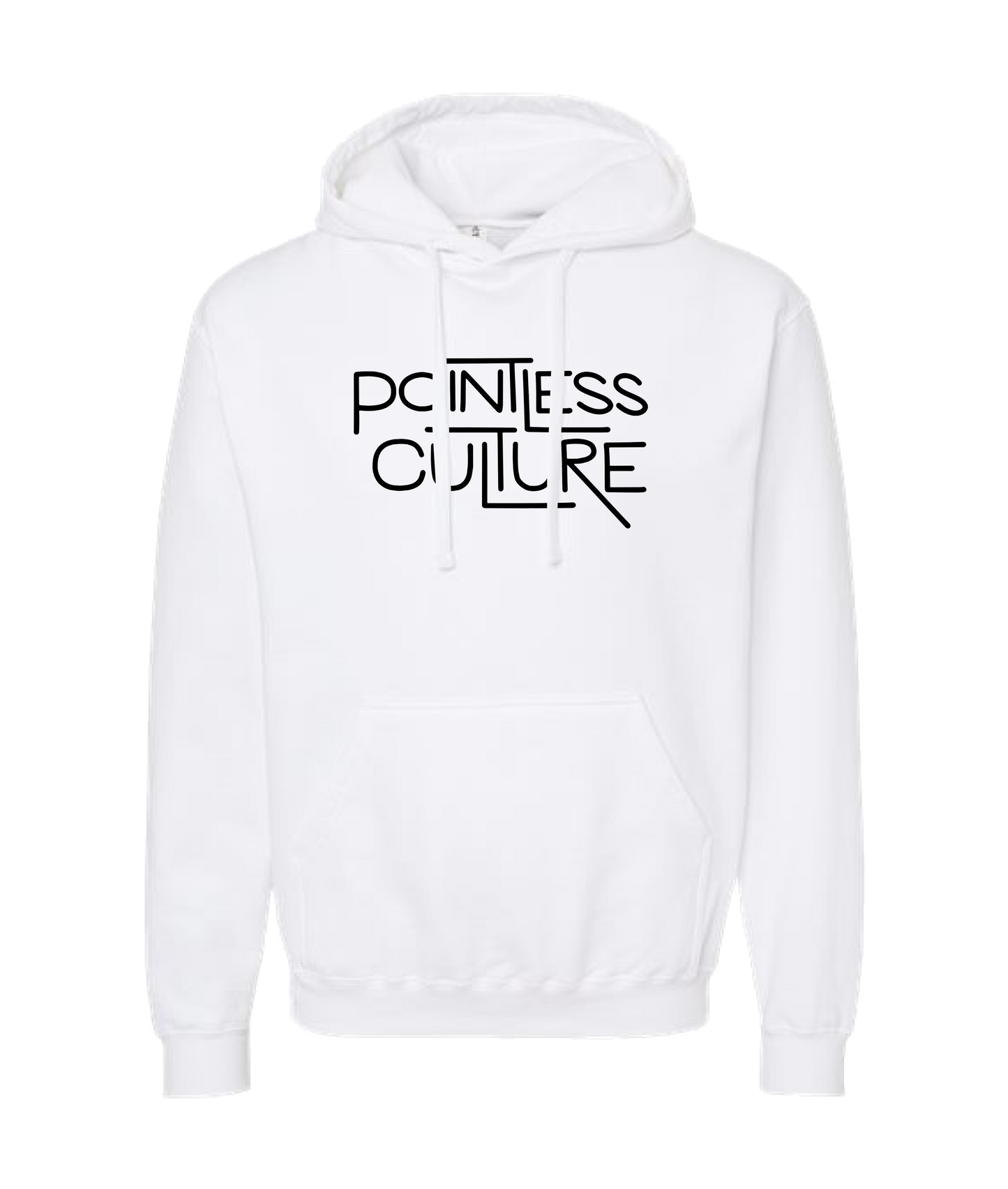 V-PCBTOP - Pointless Culture - White Hoodie