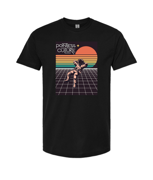 Pointless Culture - PC Astronaut - Black T Shirt