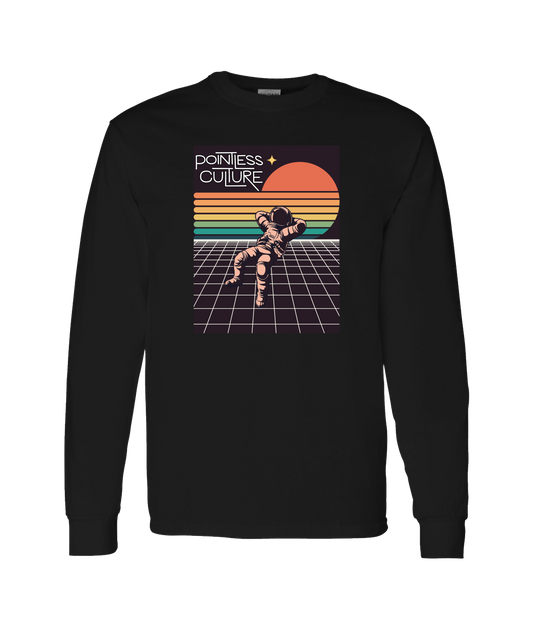 Pointless Culture - PC Astronaut - Black Long Sleeve T