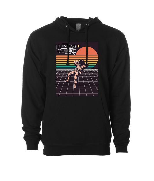 Pointless Culture - PC Astronaut - Black Hoodie