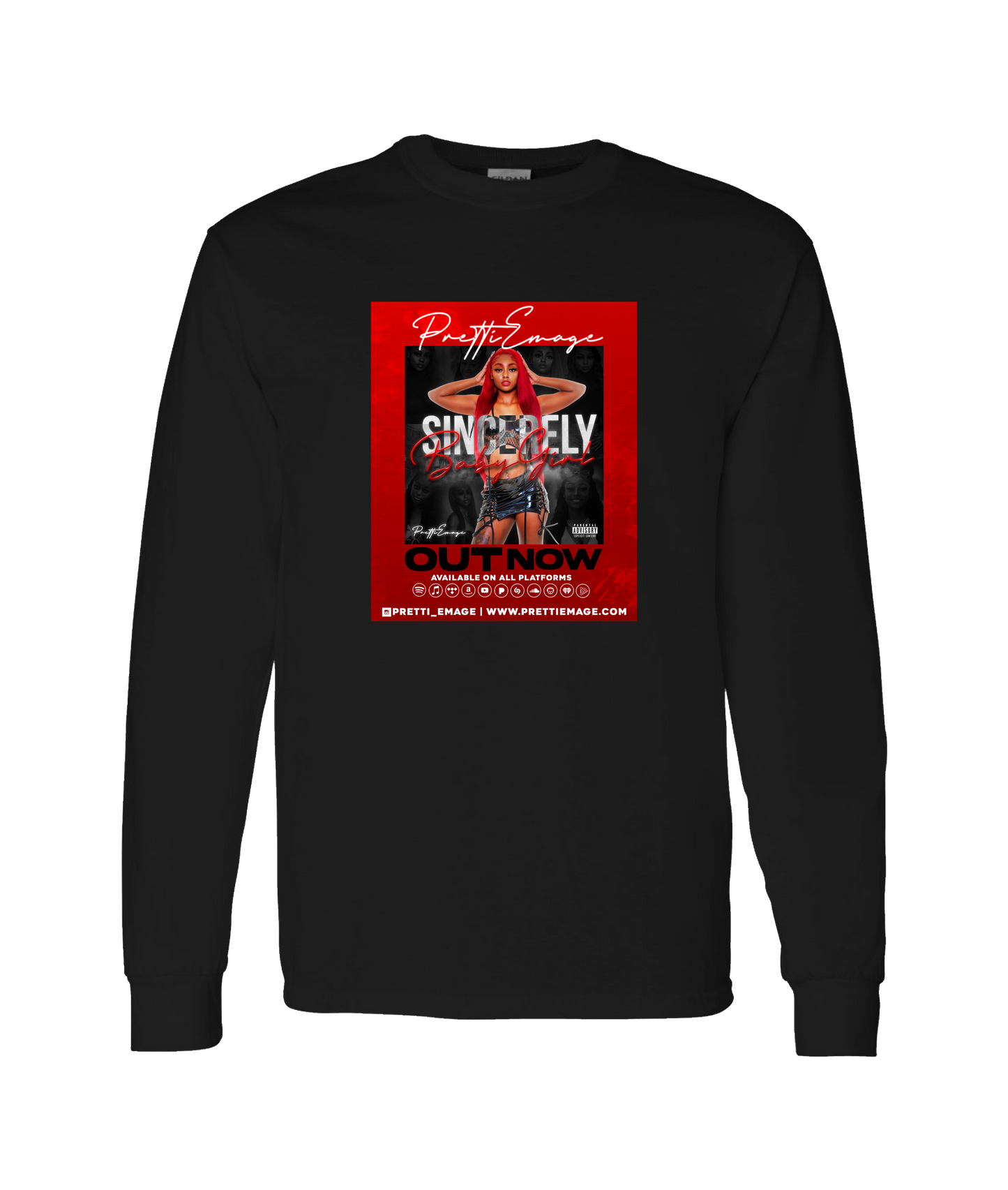 V-PETOP - DESIGN 1 - White Long Sleeve T