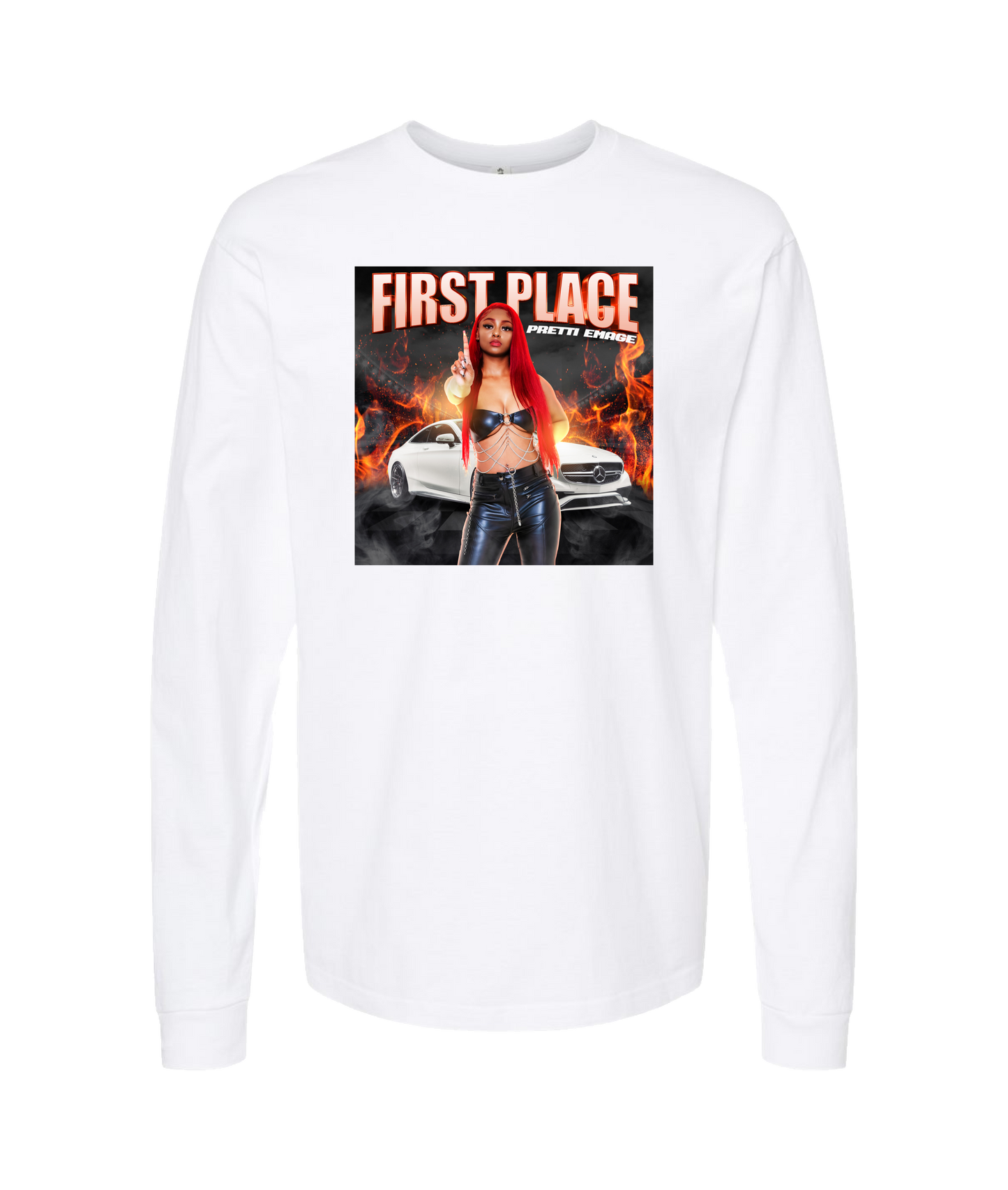 V-PETOP - DESIGN 2 - Black Long Sleeve T