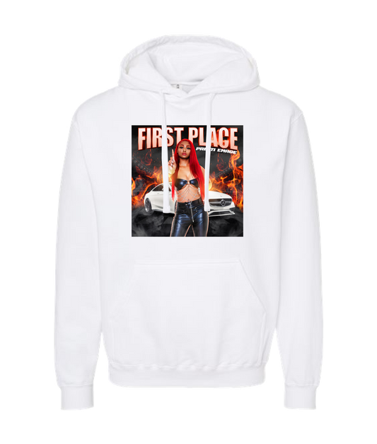 Pretti Emage - First Place - White Hoodie