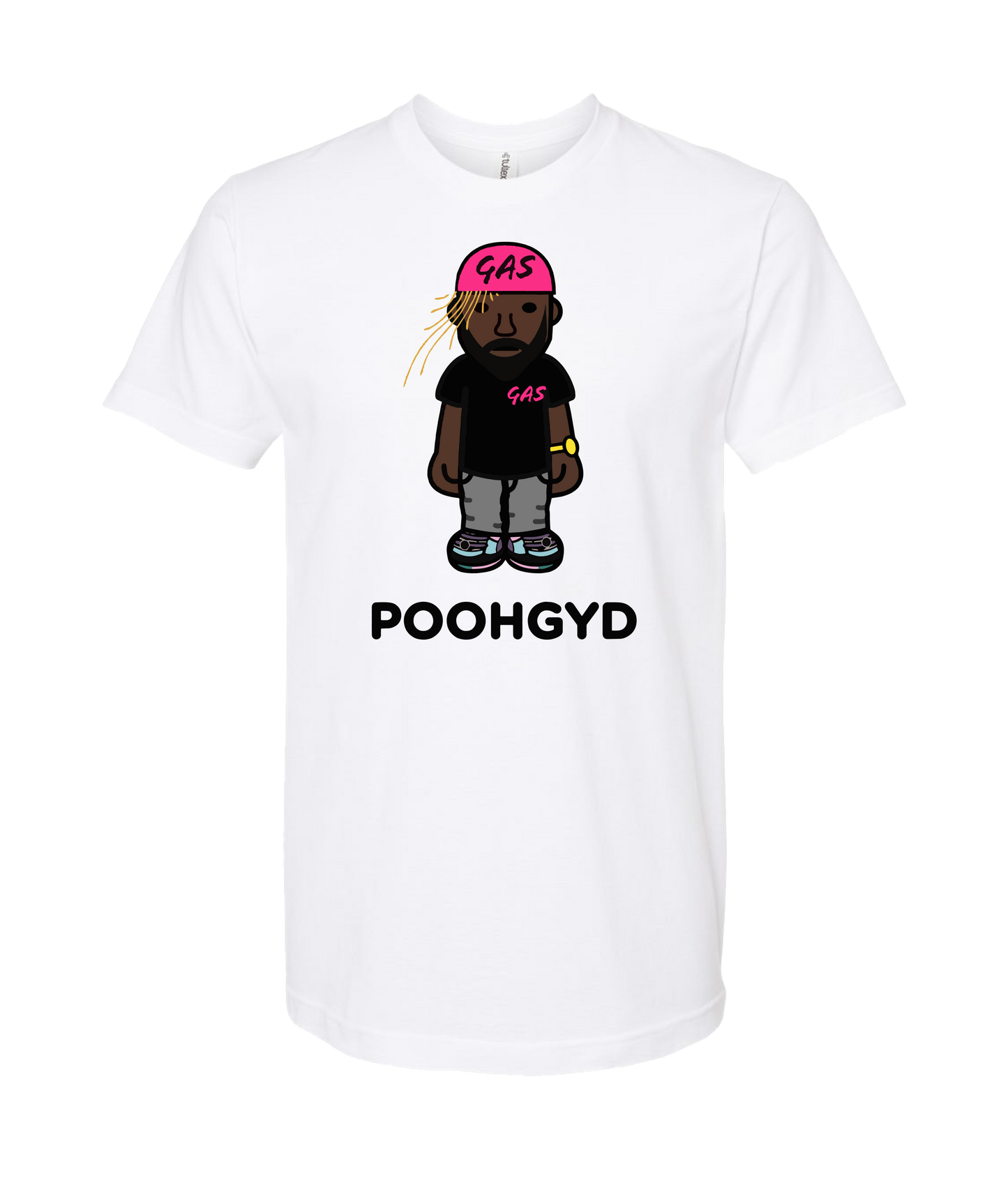 Pooh Gyd - GAS - White T-Shirt