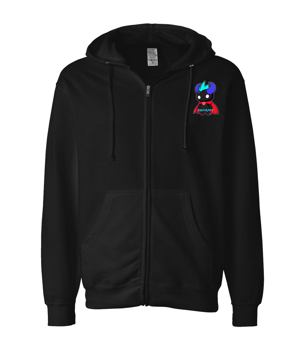 Phurmy - Phurmy  - Black Zip Up Hoodie