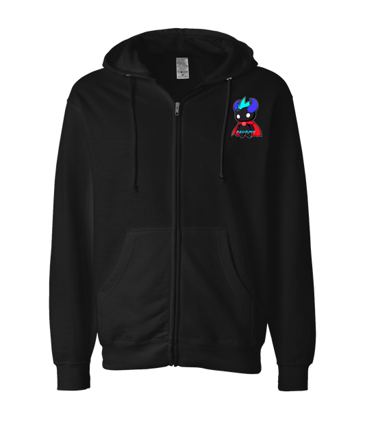 V-PHURTOP - Phurmy  - Black Zip Up Hoodie