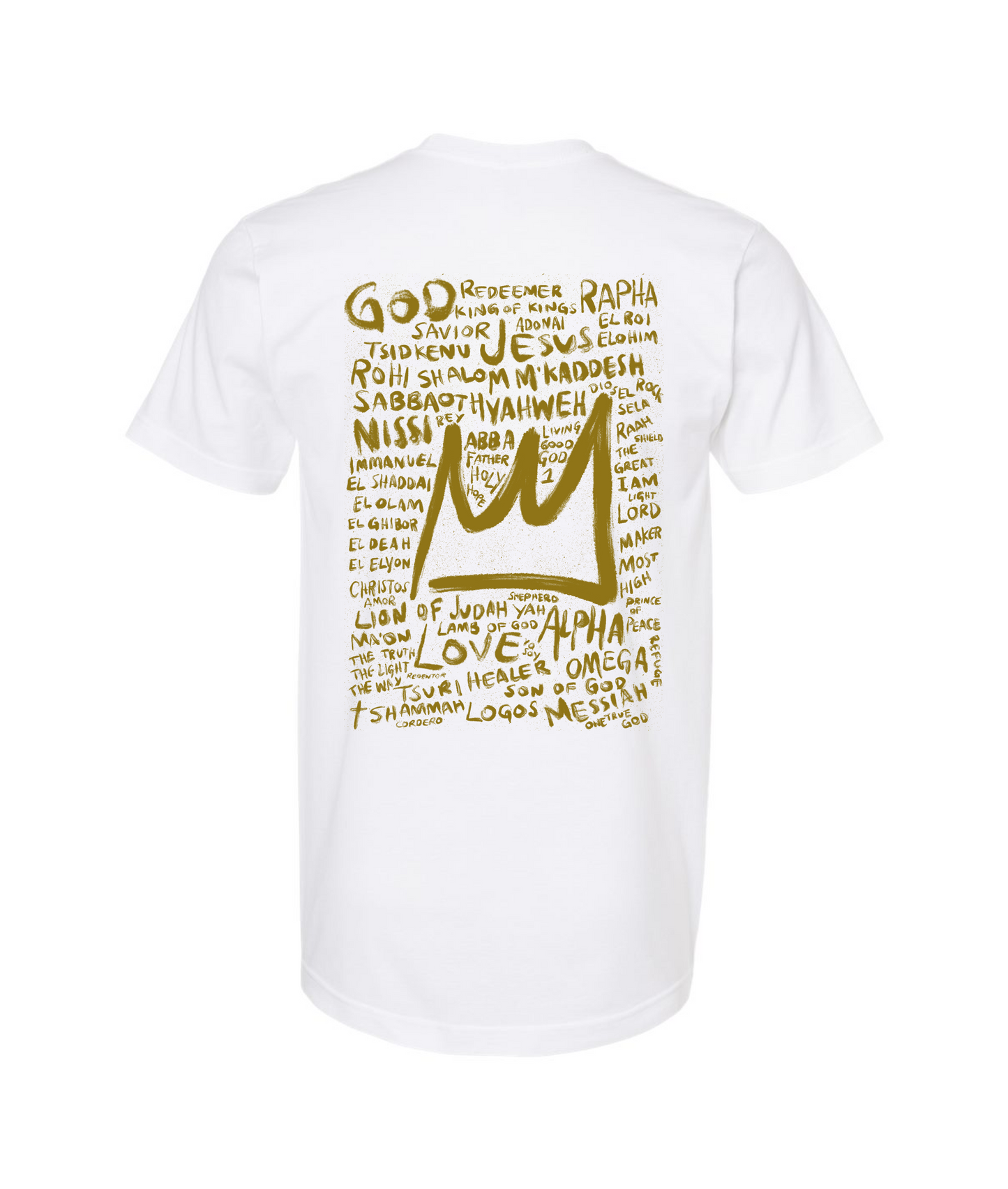 V-PHWTOP - Worshipnight - White T Shirt