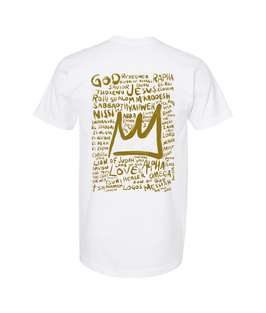 V-PHWTOP - Worshipnight - White T Shirt