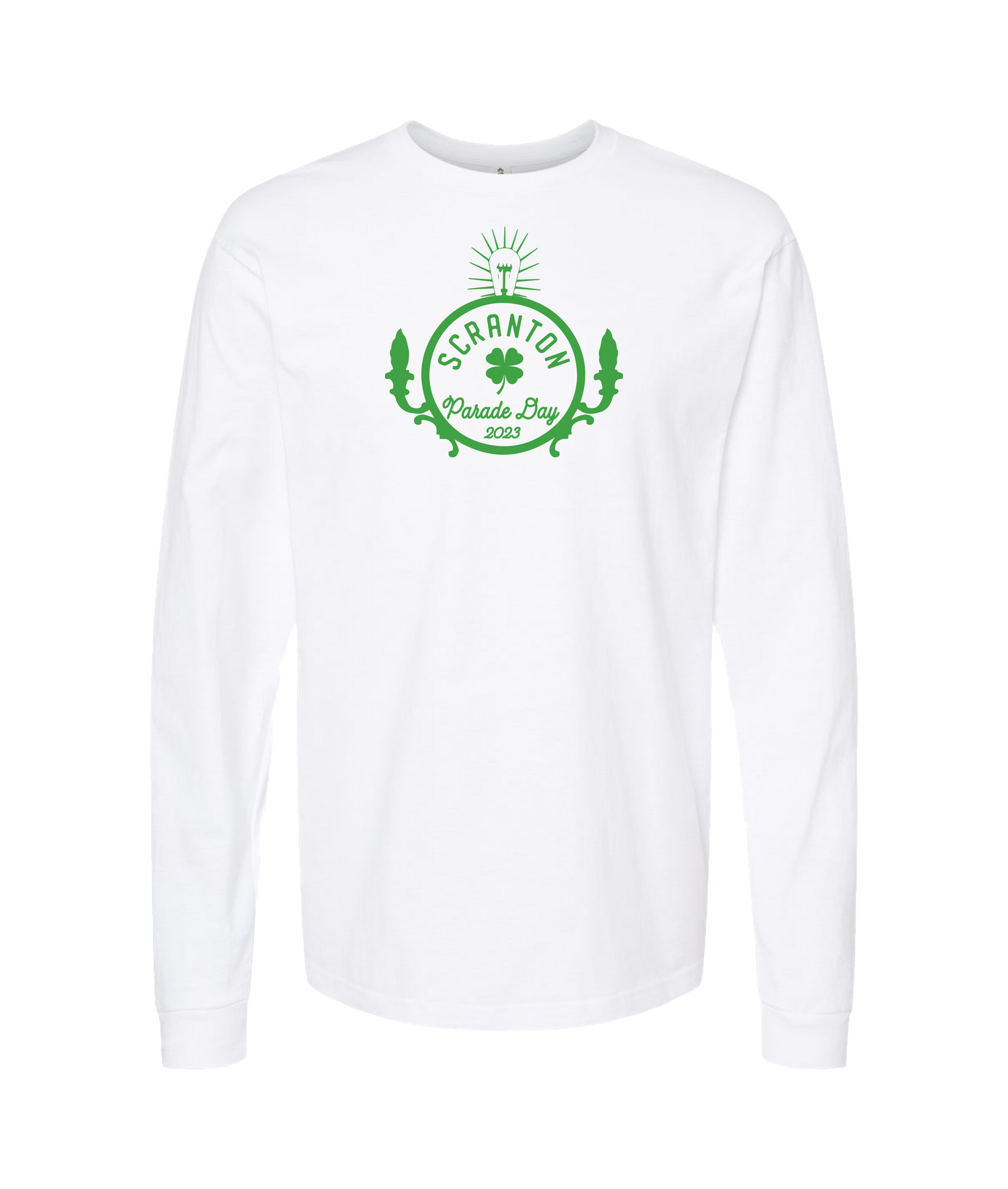 Paul Ludo - Parade Day - White Long Sleeve T