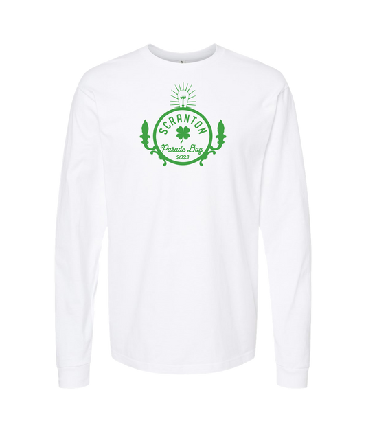 Paul Ludo - Parade Day - White Long Sleeve T