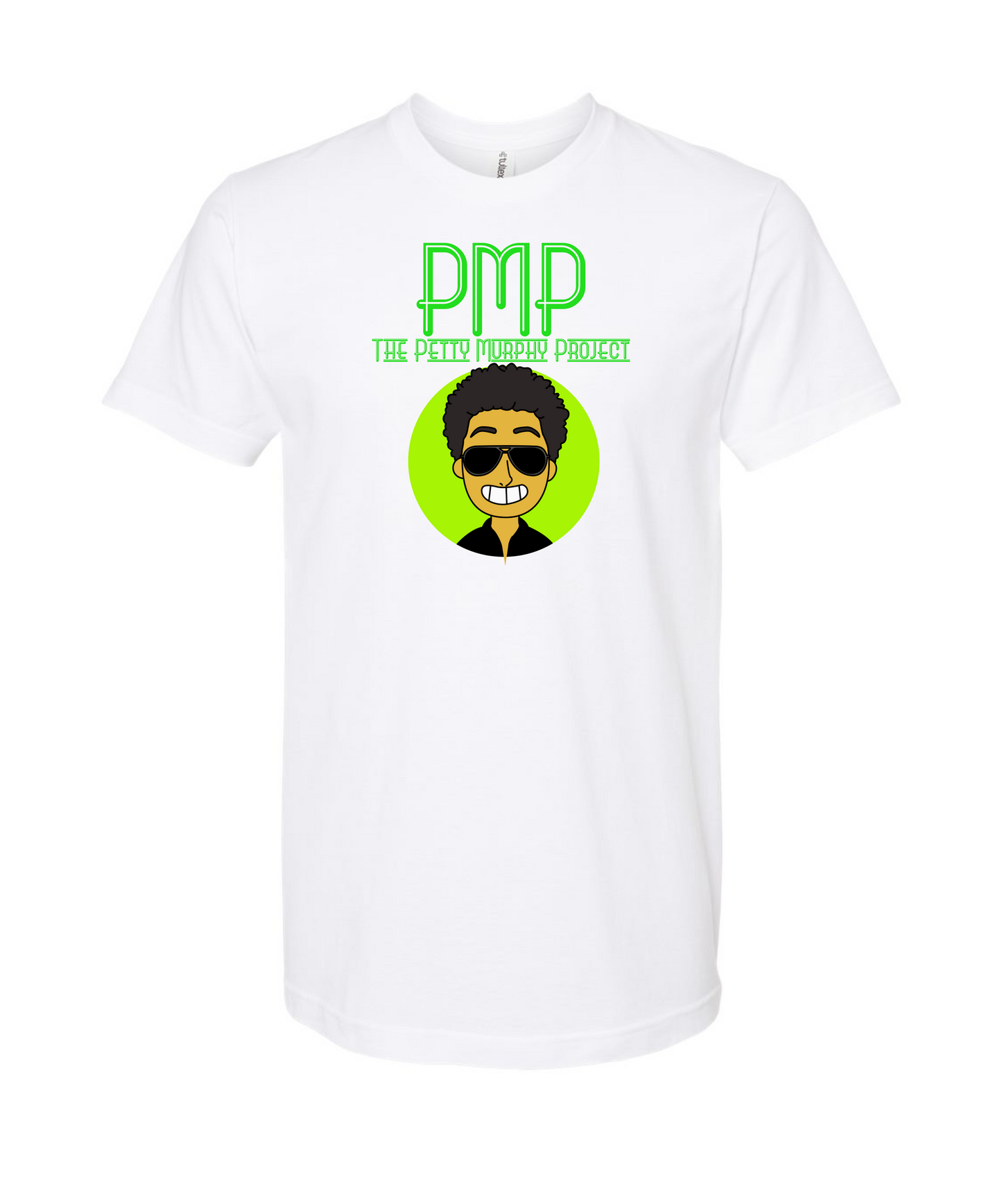 The Petty Murphy Project - Logo - White T-Shirt