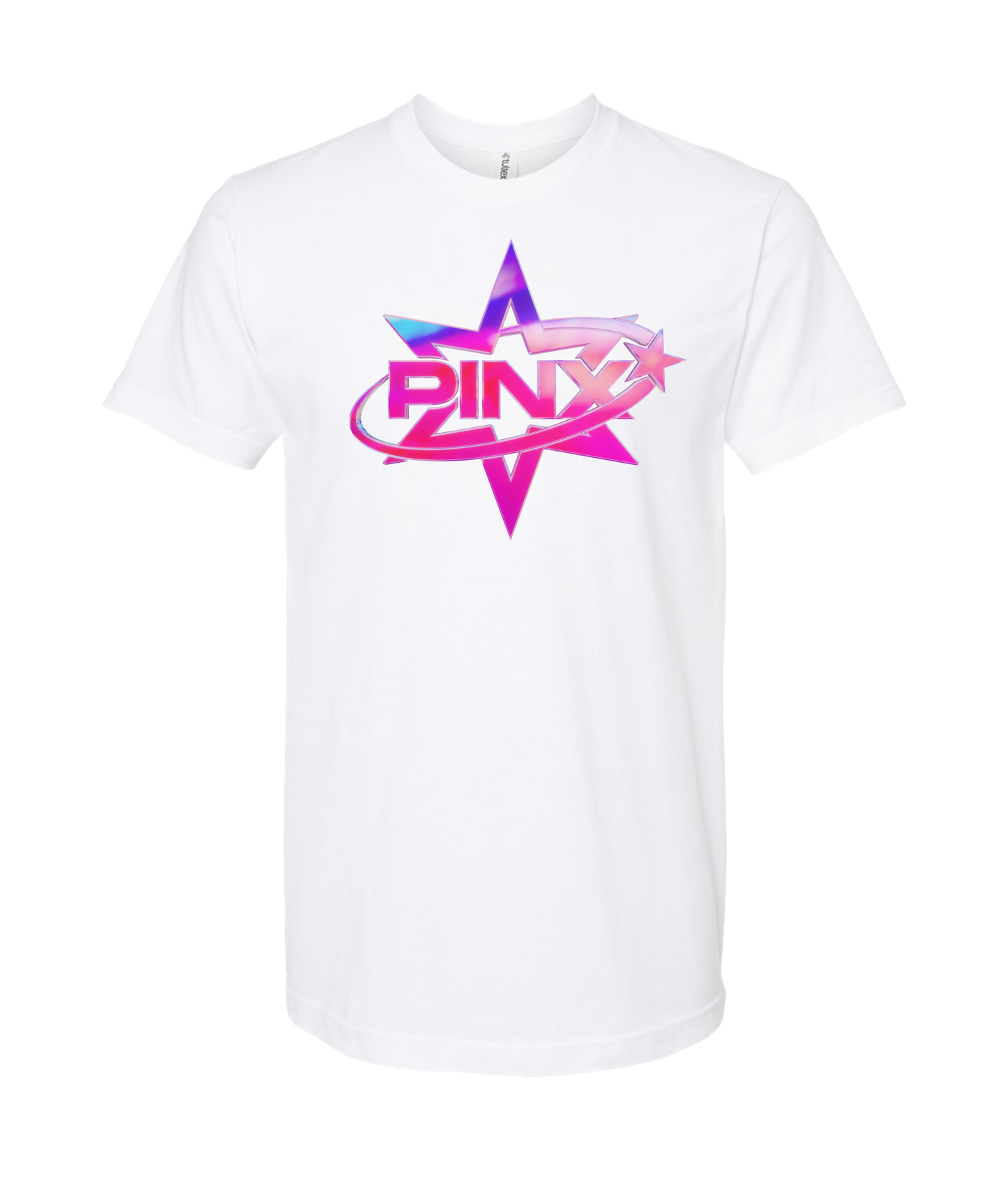 Pinx - Star Logo - White T-Shirt