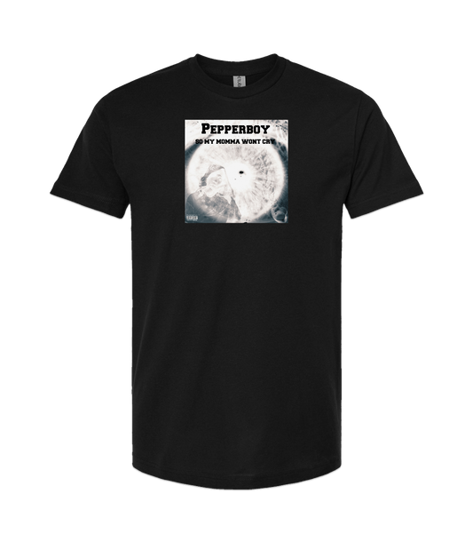 Pepperboy - Look Me In The Eyes - Black T Shirt
