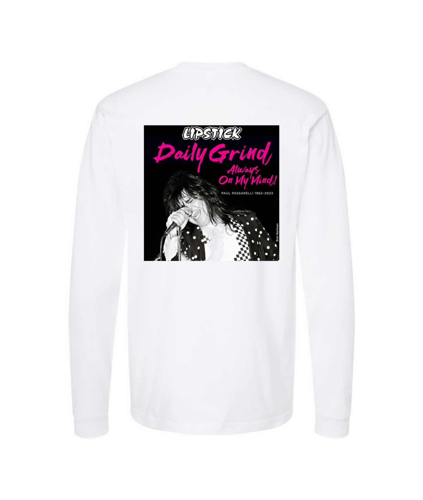 PaulPassarelli - Paul Passarelli #1 - White Long Sleeve T