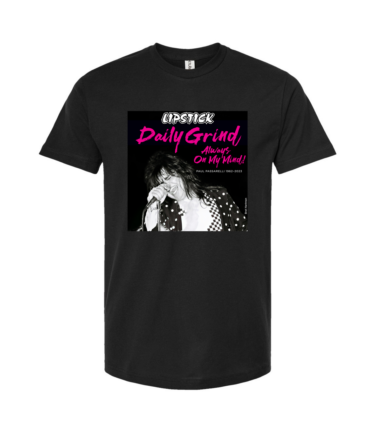 V-PPDTOP - Paul Passarelli #2 - Black T Shirt