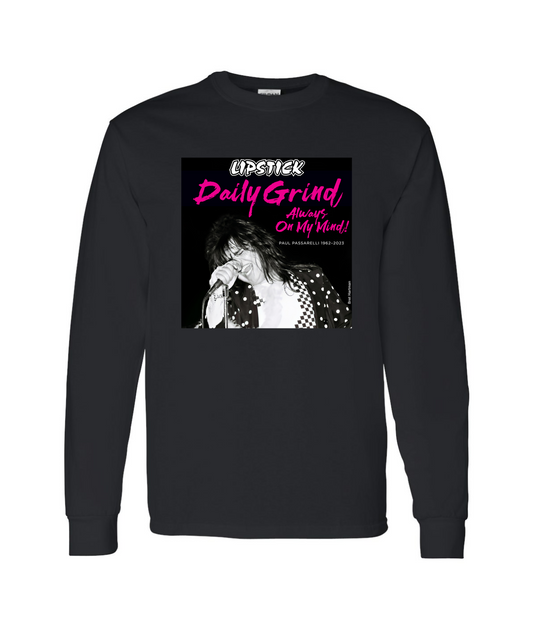 V-PPDTOP - Paul Passarelli #2 - Black Long Sleeve T