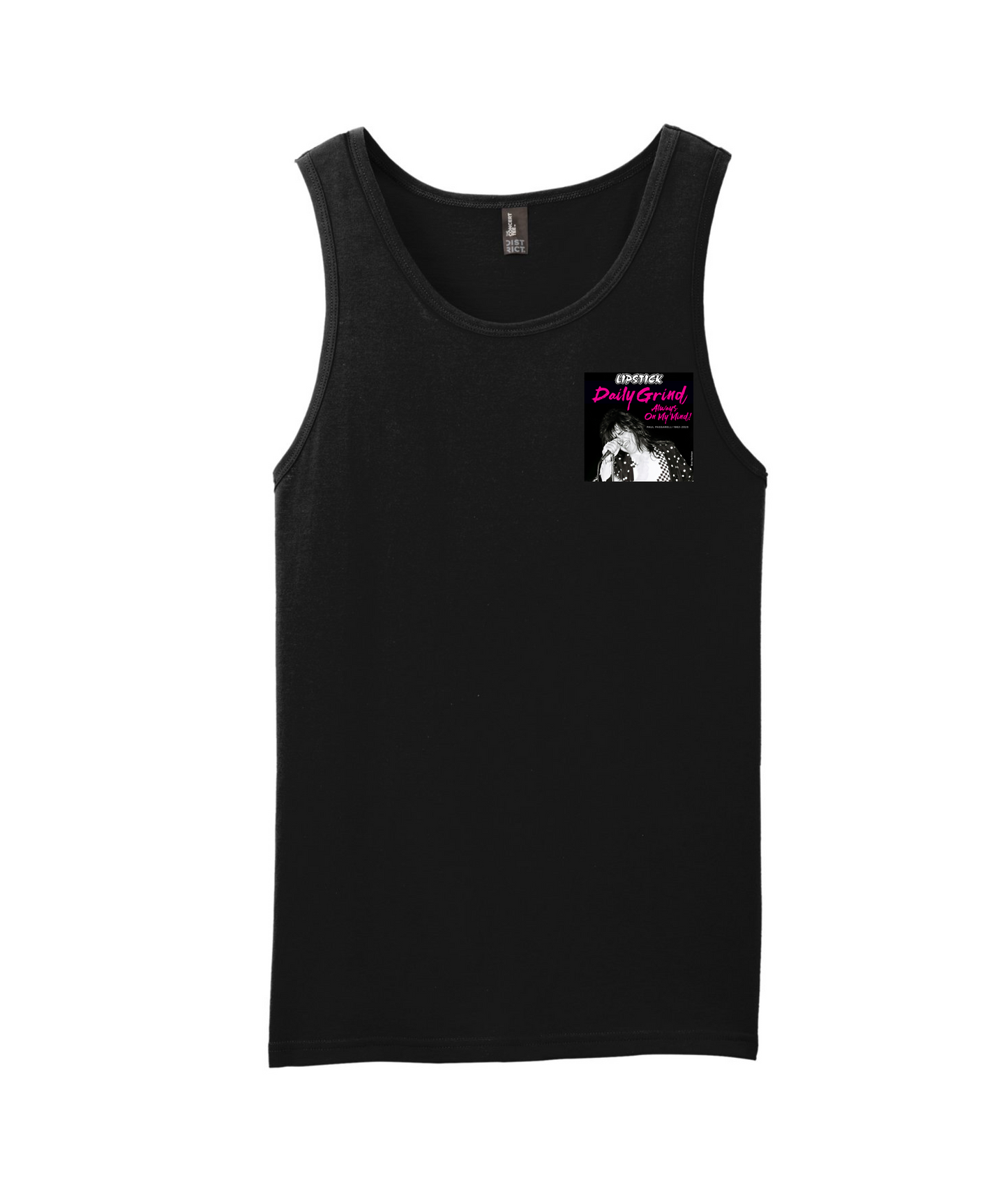 V-PPDTOP - Paul Passarelli #2 - Black Tank Top
