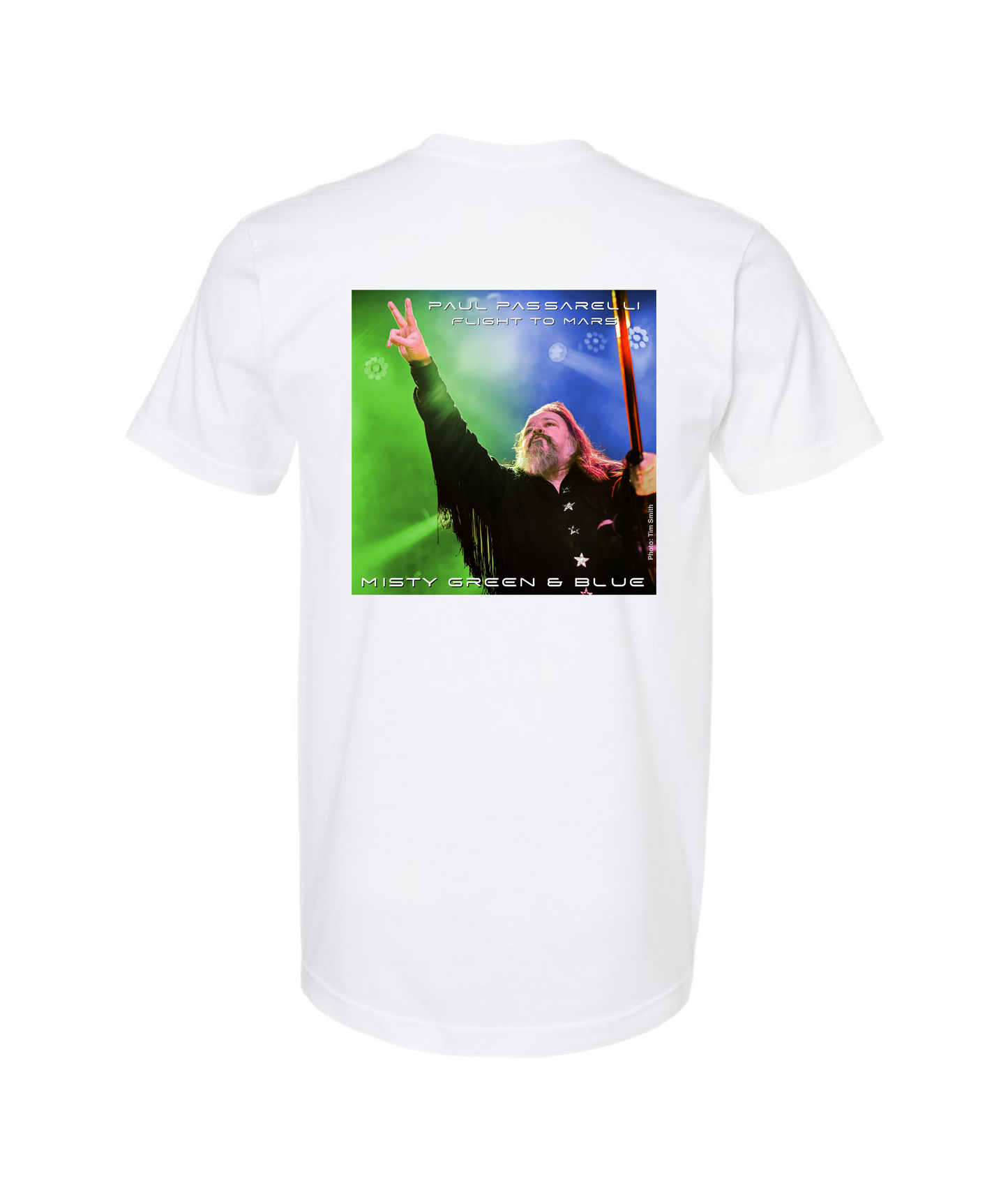 V-PPDTOP - Paul Passarelli #2 - White T Shirt