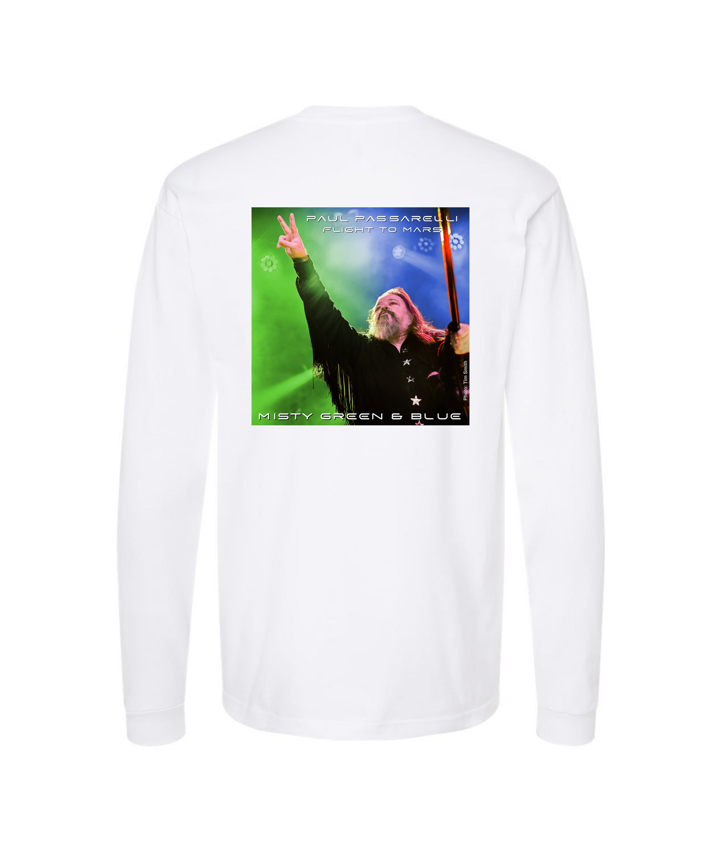 PaulPassarelli - Paul Passarelli #2 - White Long Sleeve T