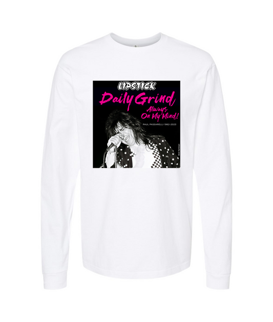 V-PPDTOP - Paul Passarelli #2 - White Long Sleeve T
