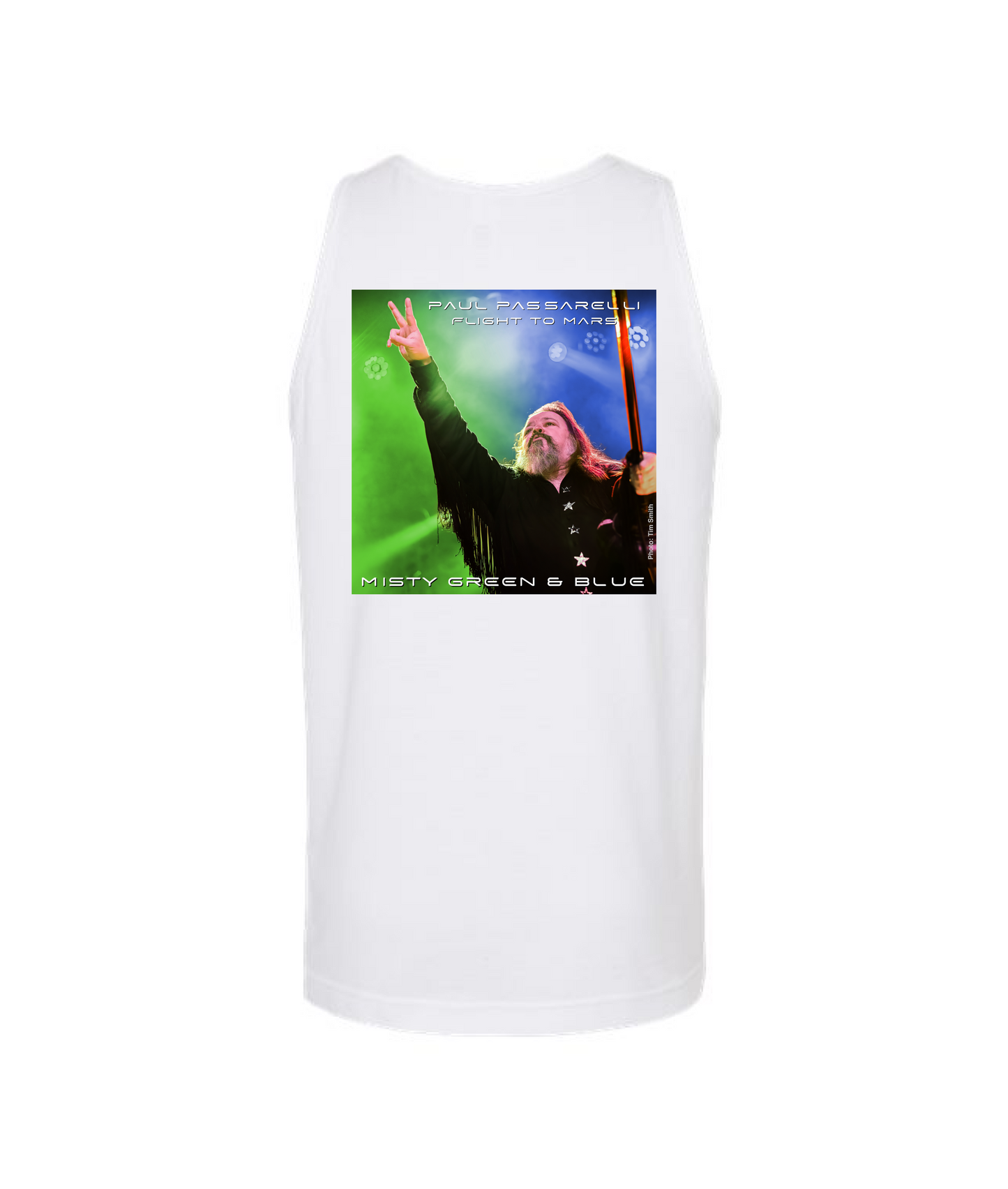 V-PPDTOP - Paul Passarelli #2 - White Tank Top