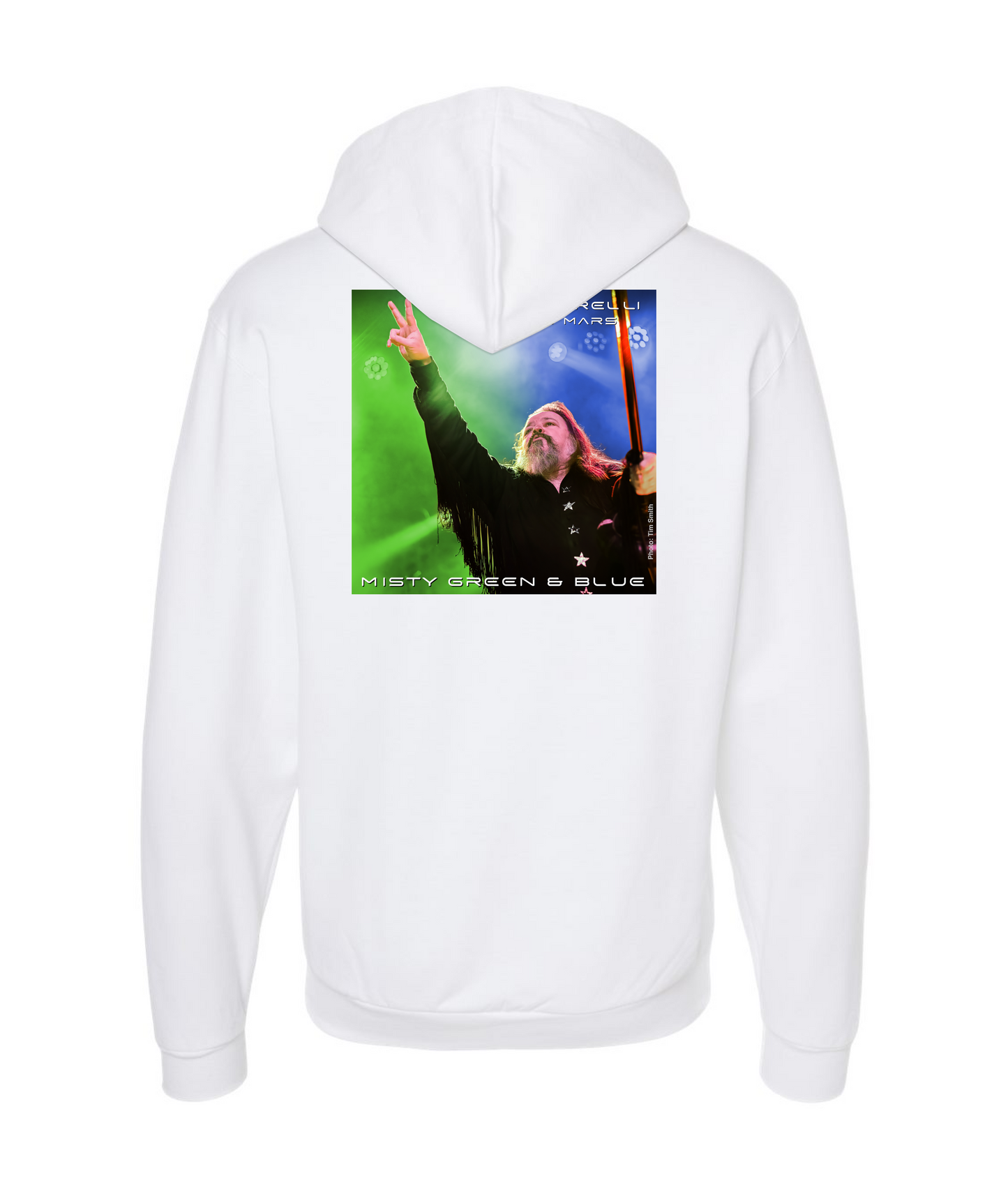 PaulPassarelli - Paul Passarelli #2 - White Zip Up Hoodie