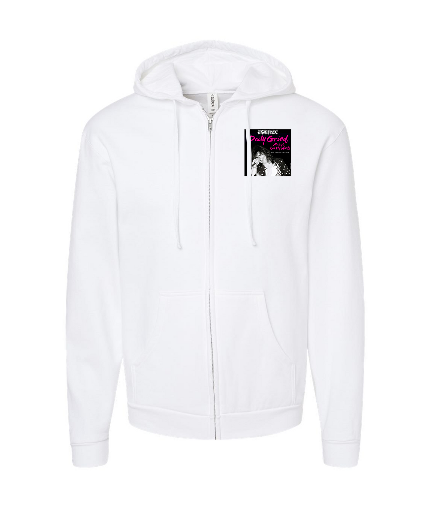 PaulPassarelli - Paul Passarelli #2 - White Zip Up Hoodie