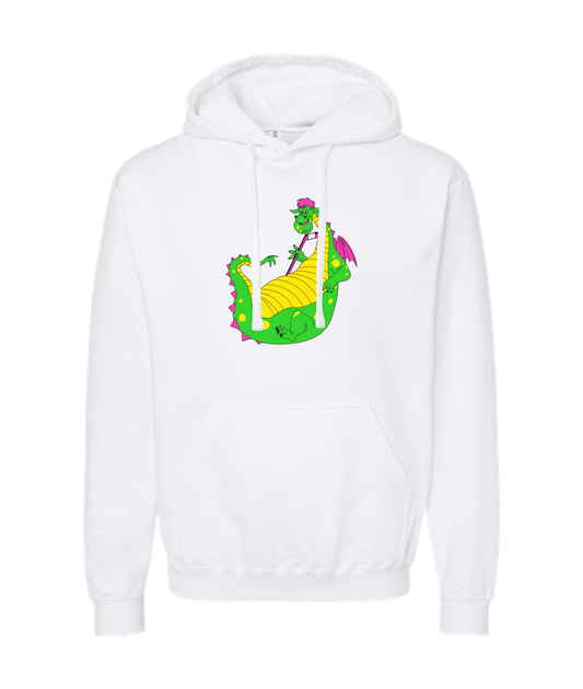 Puff Puff Passers Hockey - Puff the Hockey Dragon  - White Hoodie