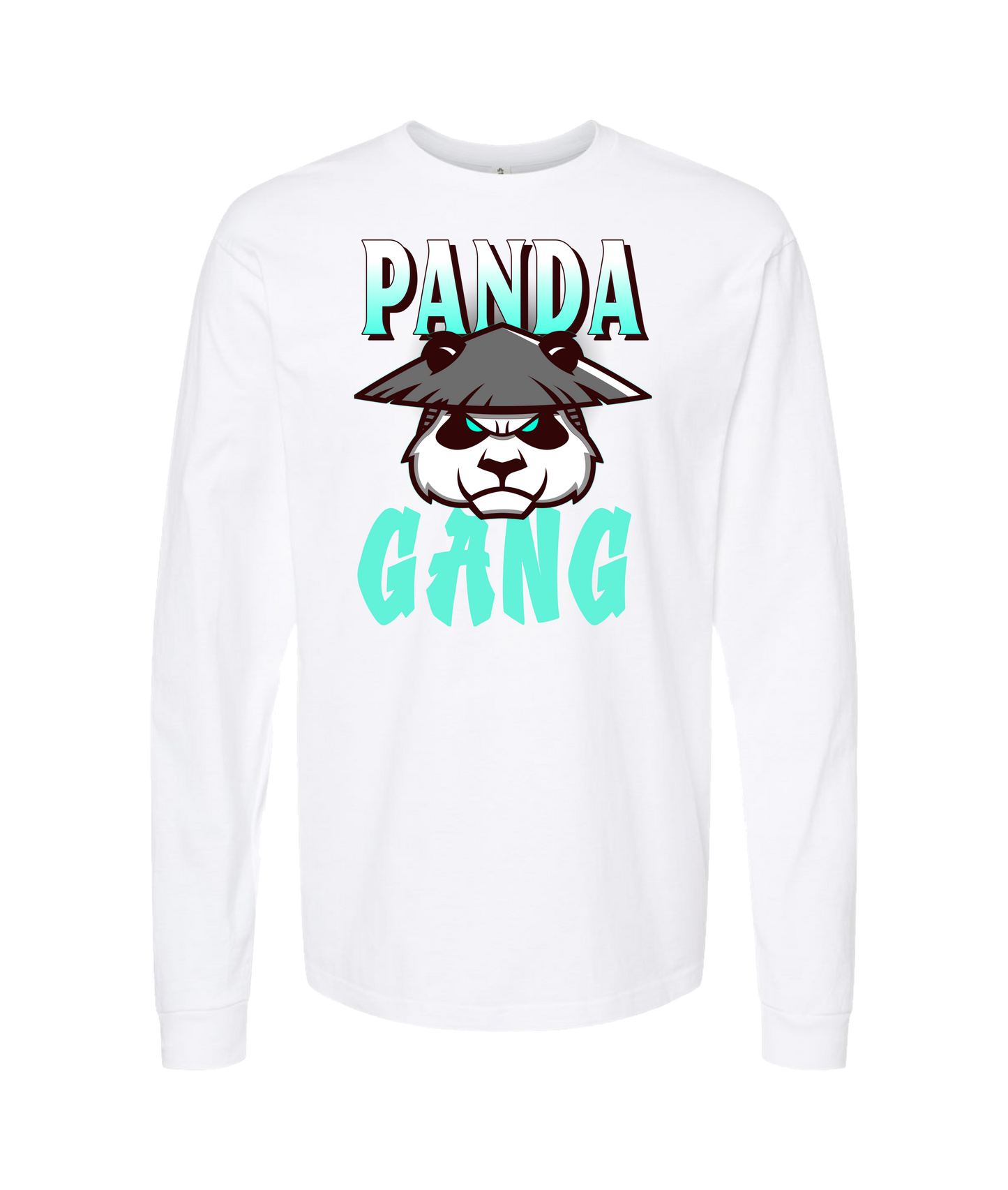 Premium Panda
 - Panda Gang - White Long Sleeve T